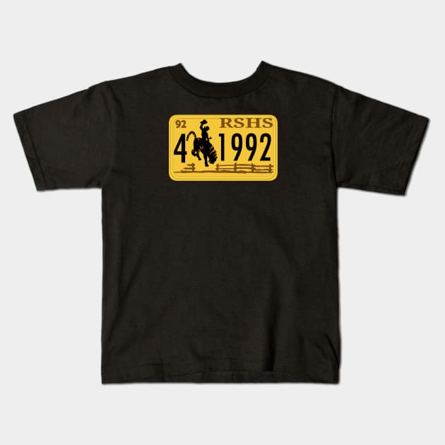 RSHS Class of 92 Kids T-Shirt by blakely737